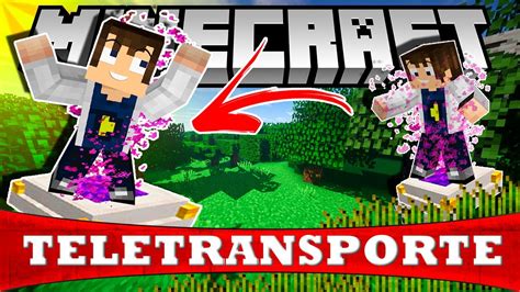 COMO FAZER MAQUINA De TELE TRANSPORTE No MINECRAFT SHORTS YouTube