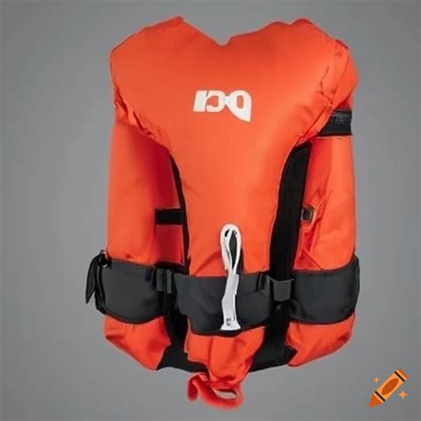 Inflated Rescue Life Jacket With Rucksack On Craiyon