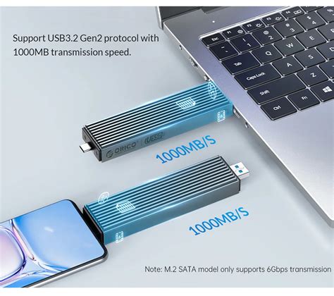 A Usb C Bo Tier Pour Disque Dur M Nvme Ssd Bo Tier Usb De Type C