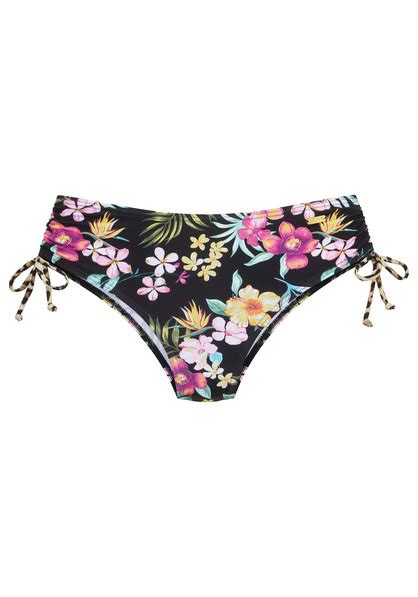 Buffalo Bikini Hose Semba Schwarz Bedruckt 36