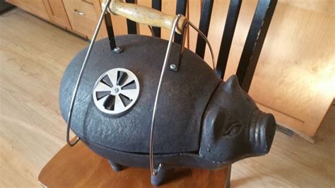 Cast Iron Pig Hibachi Grill For Sale In Brownstown Charter Township Mi