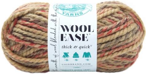 Lion Brand Wool Ease Thick Quick Yarn Jam Cookie 1 Count Frys