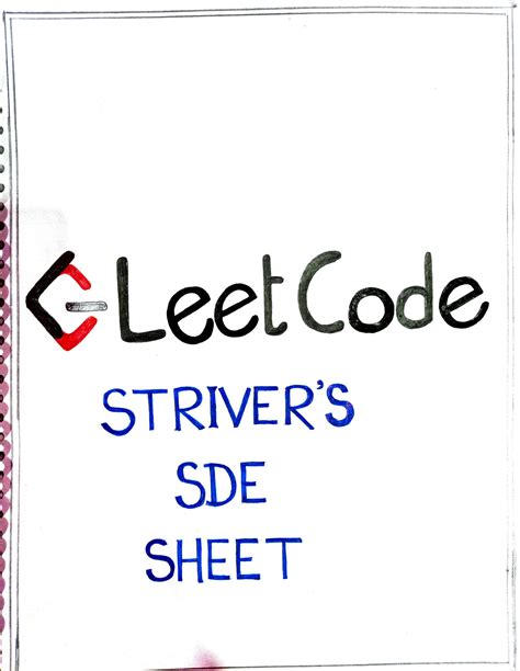 Solution Striver Sde Sheet Studypool