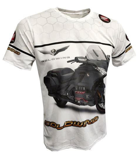 Gl 1800 Goldwing Carbon Look Tourer 3d All Over Print T Shirt Overall