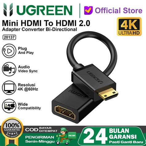 Ugreen 4k Mini Hdmi To Hdmi Converter 20137 Price In Bd