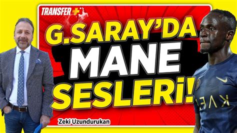 GALATASARAY DA SADIO MANE SESLERİ ZEKİ UZUNDURUKAN YouTube