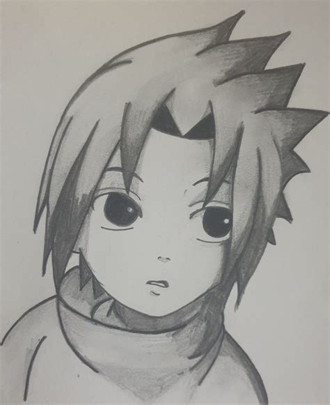 sasuke uchiha drawing 4