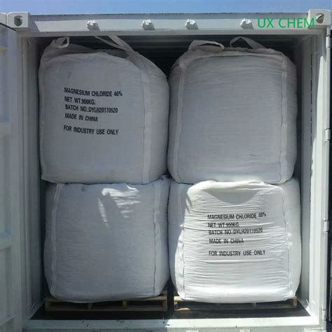 Mgcl Powder Anhydrous Magnesium Chloride Kgs Bags Used As