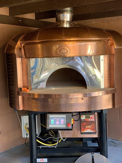 Artisan Commercial Wood Fired Oven - Customised Copper - Mobi Pizza ...