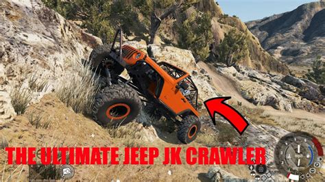 Ultimate Jeep JK Crawler BeamNG Drive YouTube