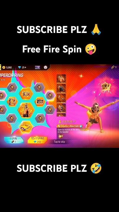 Free Fire Spin 🤪 Shorts Foryou Viral Ytshorts Gaming Viral Youtube