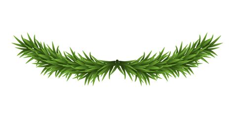 Greenery Christmas Garland Merry Christmas Wreath With Fir Branches