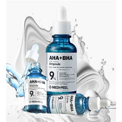 MEDI PEEL AHA+BHA AMPOULE 9% | Shopee Singapore