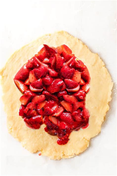 Easy Strawberry Galette Erren S Kitchen