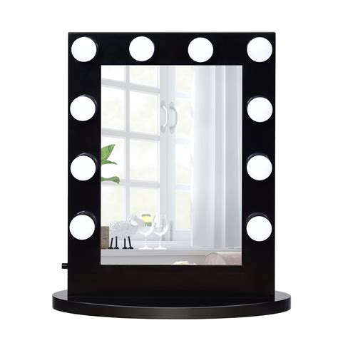 Topbuy Hollywood Makeup Cosmetic Mirror Wall Mounted Vanity Mirror with ...