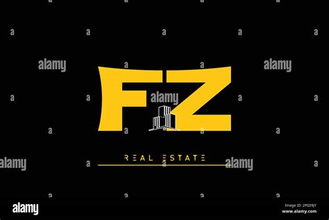 Fz Real Estate Initials Logo Hi Res Stock Photography And Images Alamy