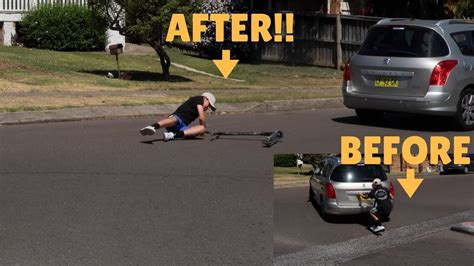 How To Not Skitch A Car Youtube