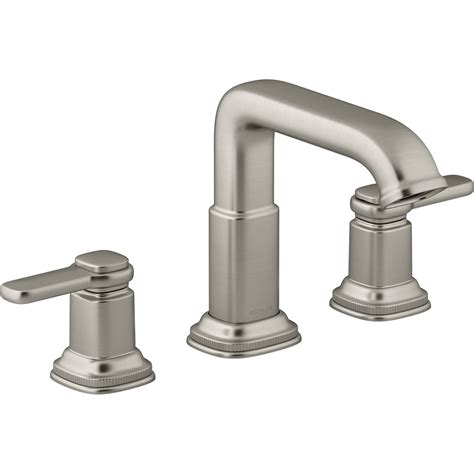 Kohler Numista Widespread 2 Handle Bathroom Sink Faucet In Brushed Nickel The Home Depot Canada