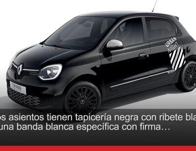 El Exitoso Renault Twingo Estrena La Edici N Especial Urban Night Motor