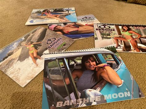 All Five Farm Girl Banshee Moon Calendars 2017 2021 Signed Etsy