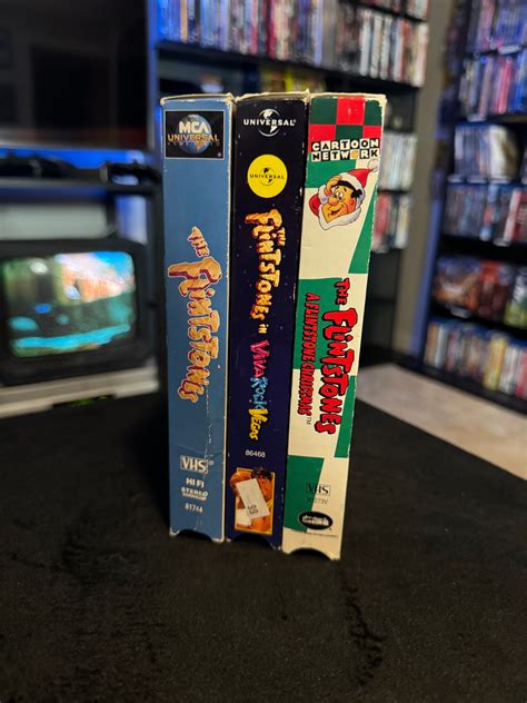 The Flintstones Vhs Lot Of 3 Triple Pack Etsy
