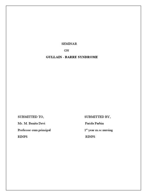GB Syndrome.. | PDF | Myelin | Neuron