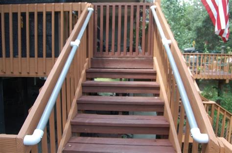 Easy Outdoor Handrails Handrails These Are Dads Rails Works Great