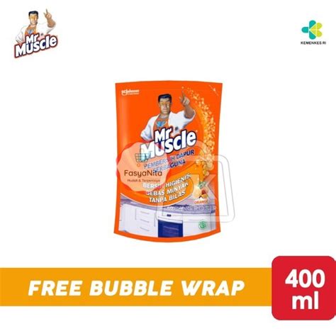 Jual Pembersih Dapur Mr Muscle Kitchen Pouch Orange POUCH 400ml