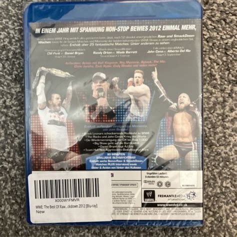 Wwe Best Of Raw Smackdown Blu Ray Region Brand New Sealed Ebay