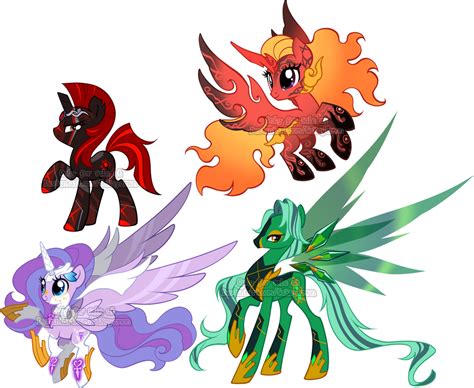 Mlp Genshin Weapon Ponies By Sakuyamon On Deviantart Pony Mlp Artwork