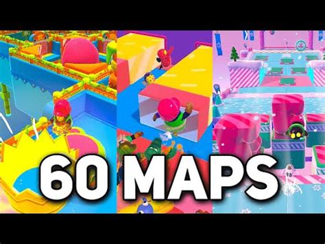 ALL 60 Fall Guys Maps Tips & Tricks (Season 1 - Season 6) - YouTube