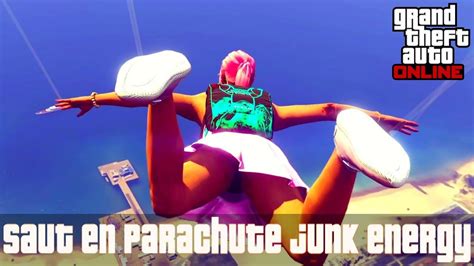 Gta Online Saut En Parachute Junk Energy Canaux De Vespucci Youtube