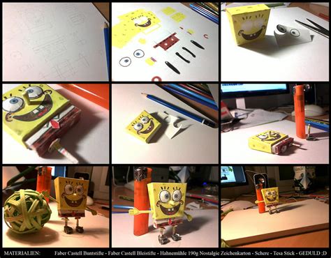 Papercraft Spongebob by thatsmyway on DeviantArt