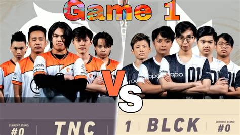 First Day Of MPL Second Game TNC Vs Blacklist Game 1 YouTube