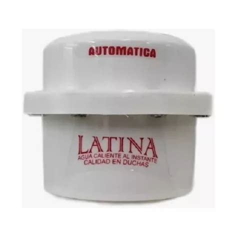 Ducha Eléctrica Latina Blanca Automática Sin Miniducha 110v Cuotas sin interés