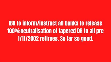 Iba To Inform Instruct All Banks To Release Neutralisation Of