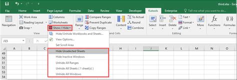 How To Hide Columns Or Rows With Plus And Minus Button In Excel