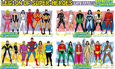 Boyblue's DC Universe: Legion of Super-Heroes 1970s