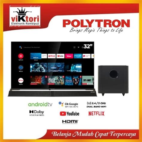 Jual Polytron Smart Cinemax Soundbar Tv Pld Bg Tv Led Inch