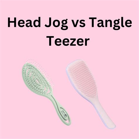 Head Jog Vs Tangle Teezer Hairco Beauty Professional Hair Beauty