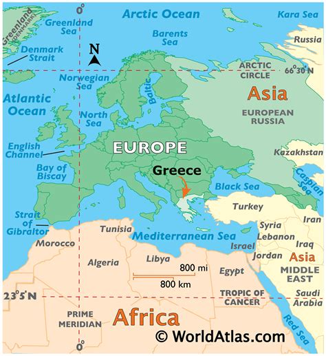 Greece Land Statistics - World Atlas
