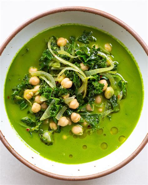 Parsley Oil Chickpea Soup Justine Doiron