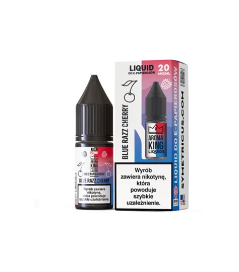 Liquid Aroma King Salt 10 Ml Blue Razz Cherry 20 Mg E LIQ