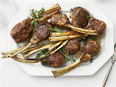 Pan Roasted Double Cut Lamb Chops Recipe Food Network Kitchen Food