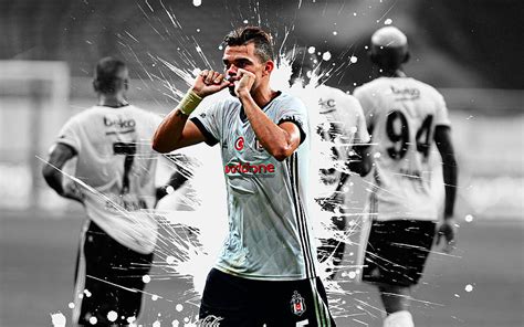 Pepe Besiktas Jk Art Portuguese Footballer Splashes Of Paint