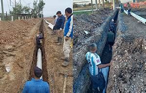 Reemplaza COMAPA válvulas de agua sobre avenida Puente Reynosa Pharr