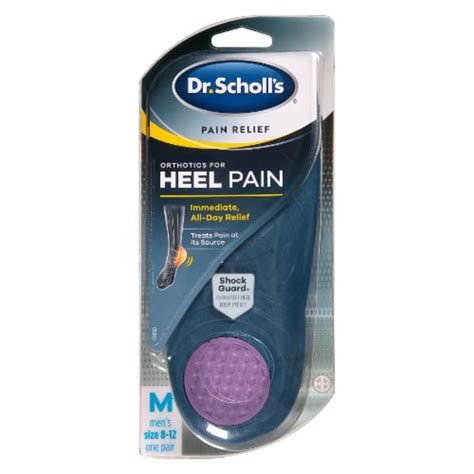 Dr Scholl S Men S Heel Pain Relief Orthotics 1 Ct Kroger