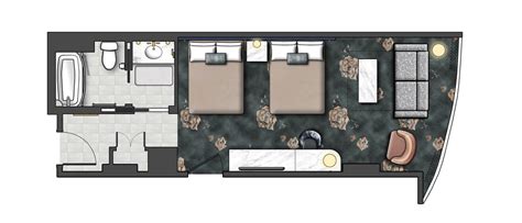 Universal Helios Grand Hotel Room Layouts Revealed Wdw News Today