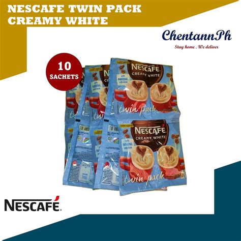 Nescafe Creamy White Twin Pack In Coffee Mix G X Sachets