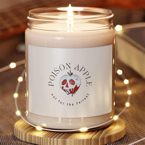 Poison Apple Candle Disney Snow White Candle 9oz Evil Queen Candle